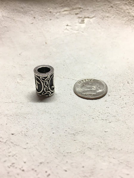 Rune Beard Bead - Eihwaz