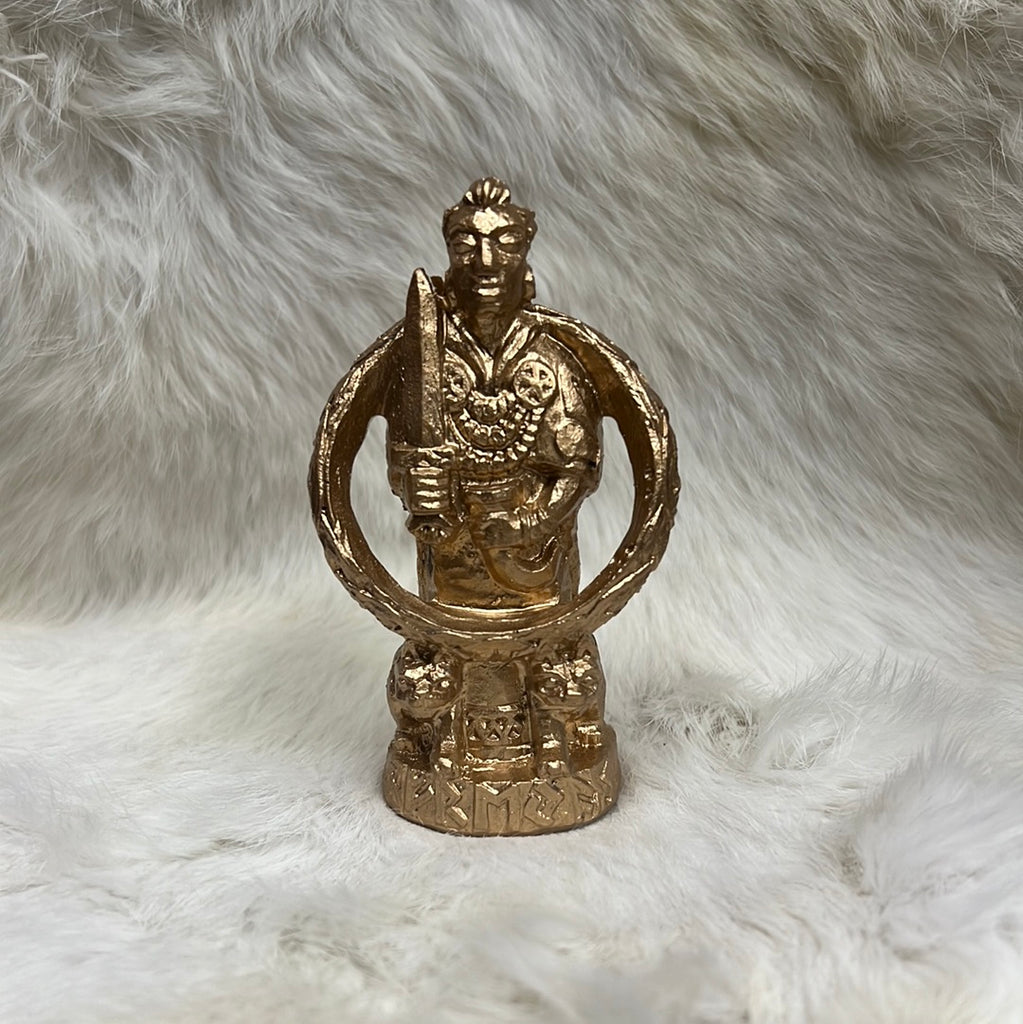 Freya Figurine - Gold Finish