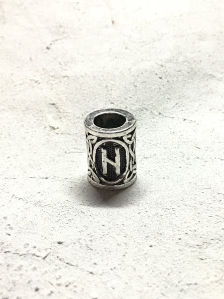 Rune Beard Bead - Hagalaz