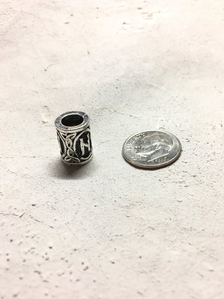 Rune Beard Bead - Hagalaz
