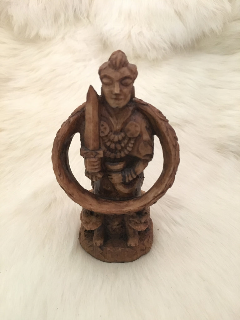 Freya Figurine - Wood Finish