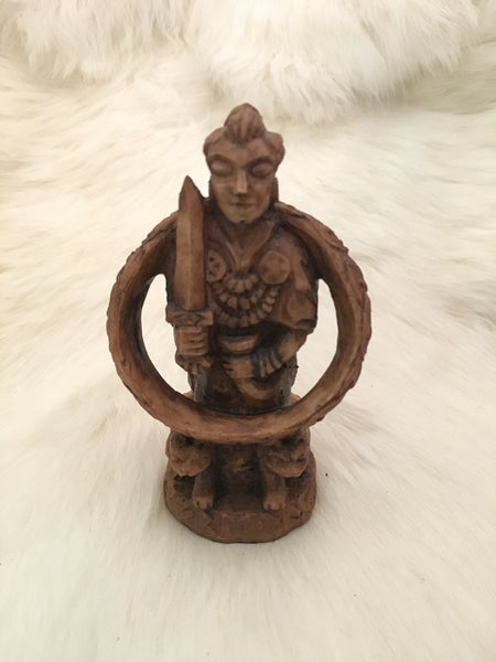 Freya Figurine - Wood Finish