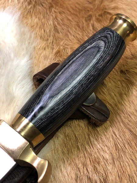 Black Wood Handled Athame (Religious Ceremonial Item)