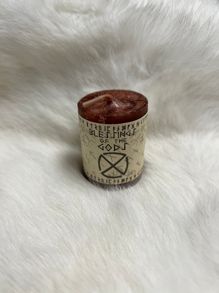 Blessings of the Gods Votive Candle