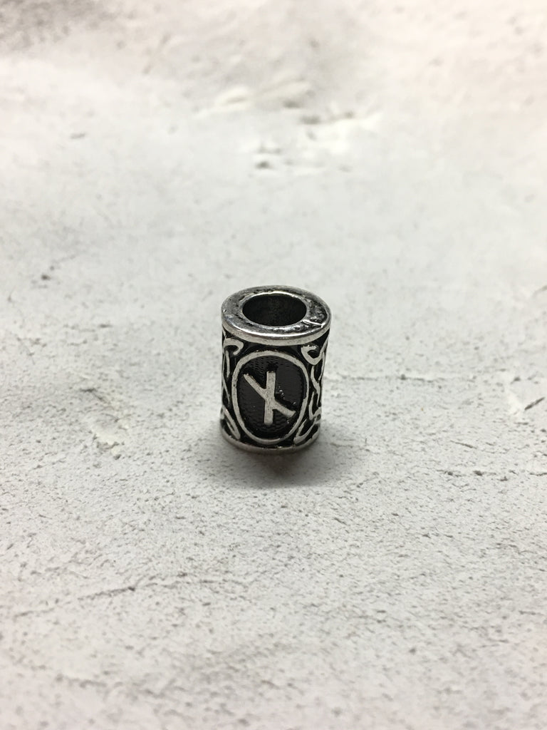 Rune Beard Bead - Nauthiz