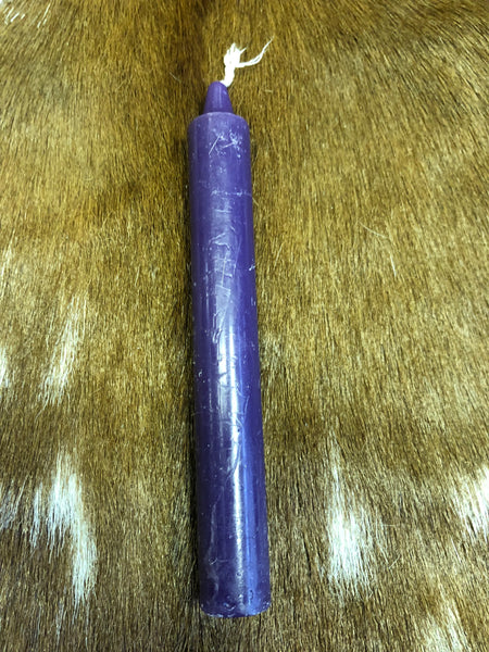 6" Taper Spell Candle - Purple