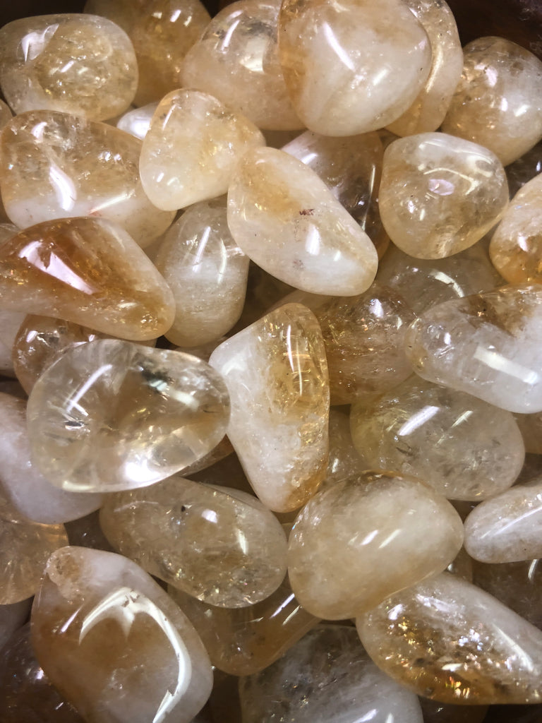 Citrine Crystal - Tumbled