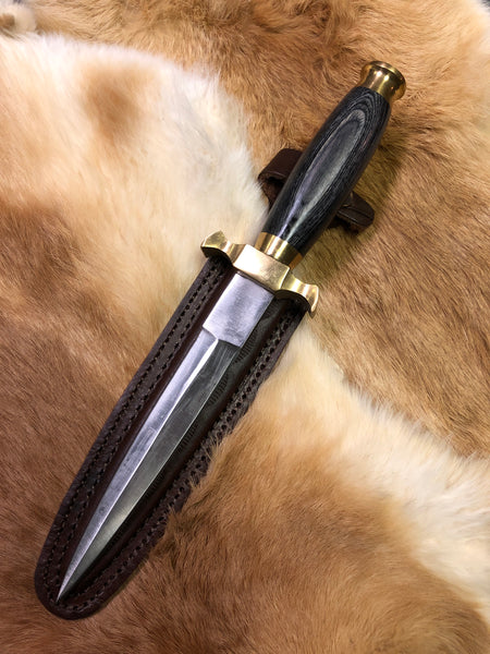 Black Wood Handled Athame (Religious Ceremonial Item)