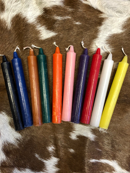 6" Taper Spell Candle - Yellow