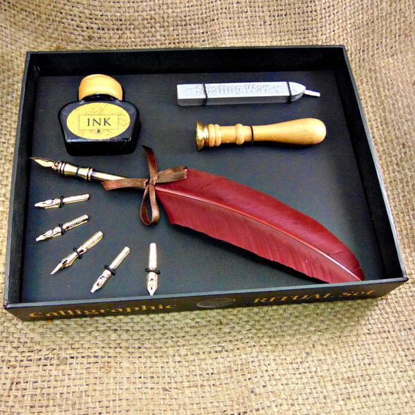 Stationery, Writing Tools, Books of Shadows, Sealing Wax, Journals
