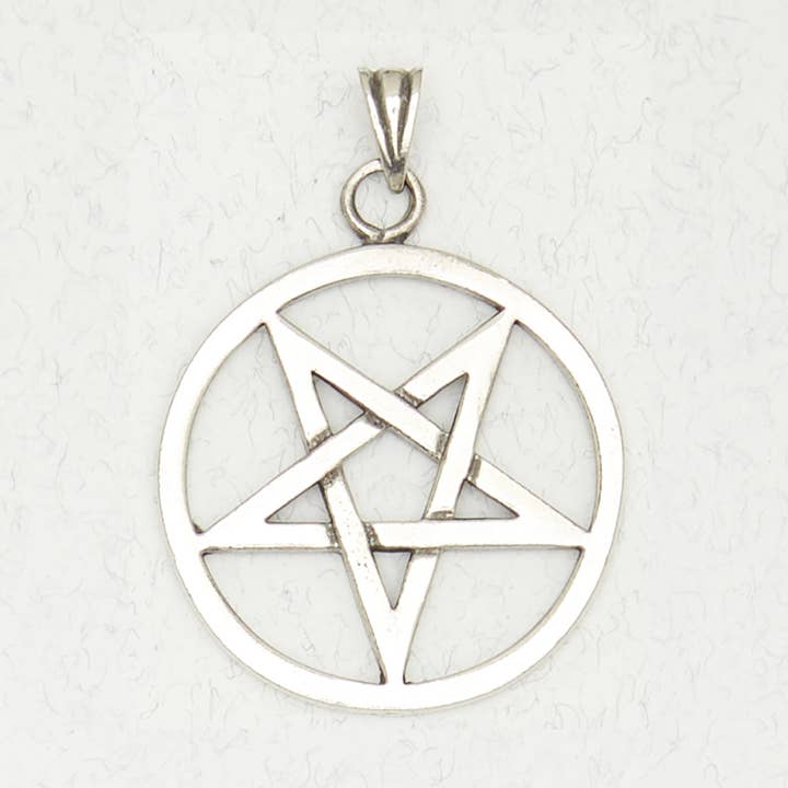 Inverted Pentacle Pendant Necklace
