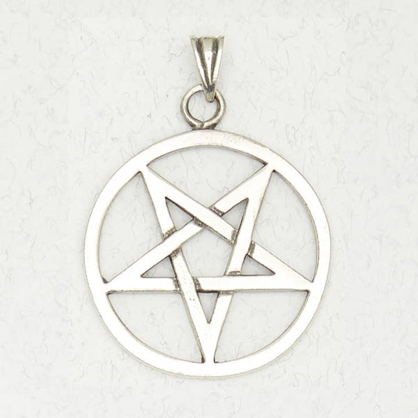 Inverted Pentacle Pendant Necklace