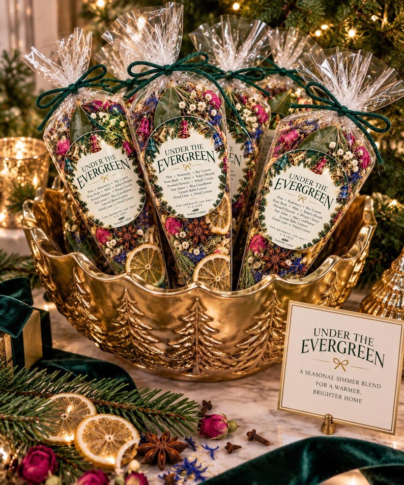 Under the Evergreen Christmas Simmer Blend