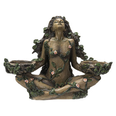 Seated Tree Spirit Candle Holder