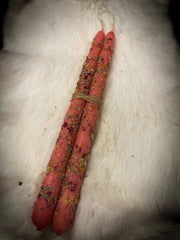 100% Beeswax Taper - Emotional Love and Compassion