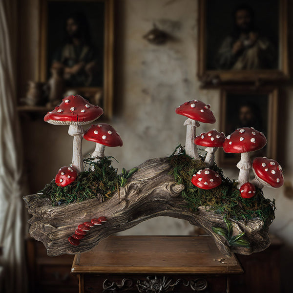 Mushrooms on Branch