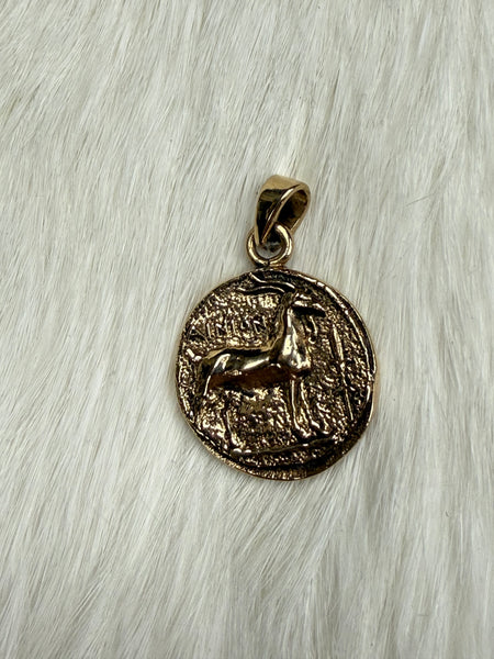 Hermes Pendant - Bronze