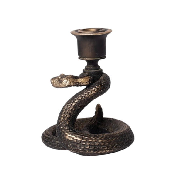 Death Rattle Candlestick Holder