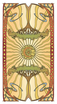 Golden Art Nouveau Tarot