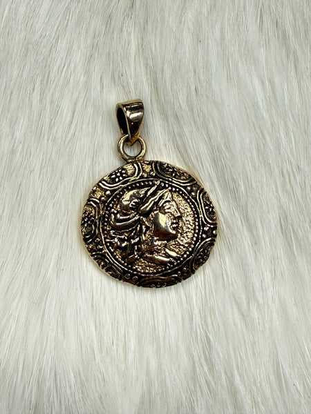 Artemis Pendant - Bronze