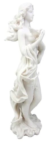 Aphrodite with Doves Statue- White
