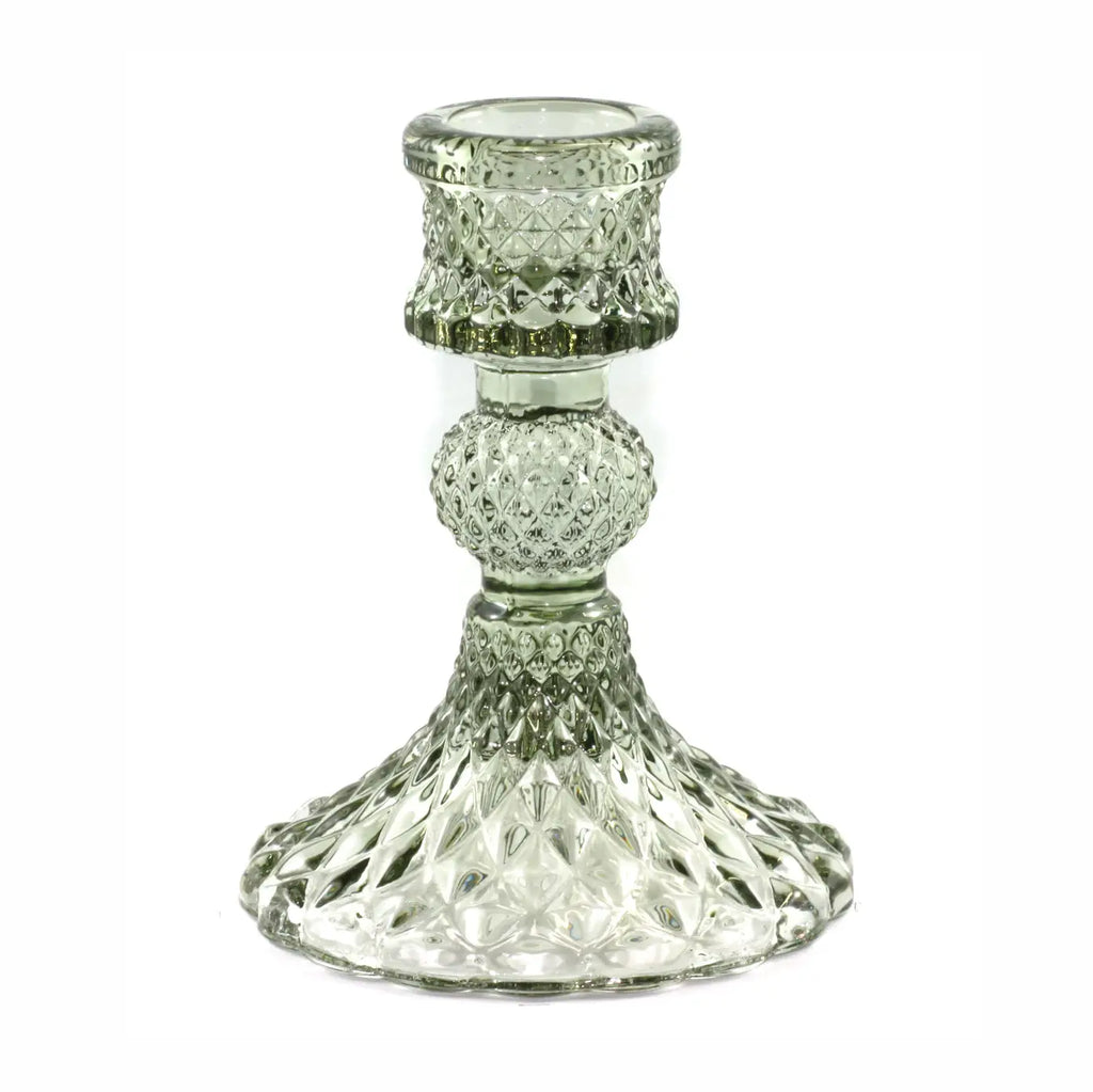 Glass Taper Holder - Green