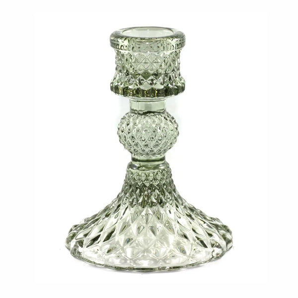 Glass Taper Holder - Green