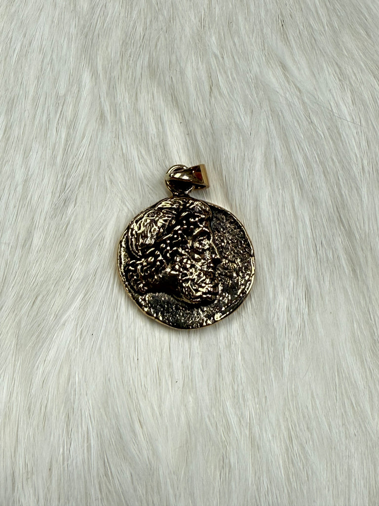 Zeus Pendant - Bronze