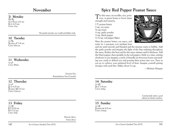 Llewellyn's 2026 Witches' Datebook