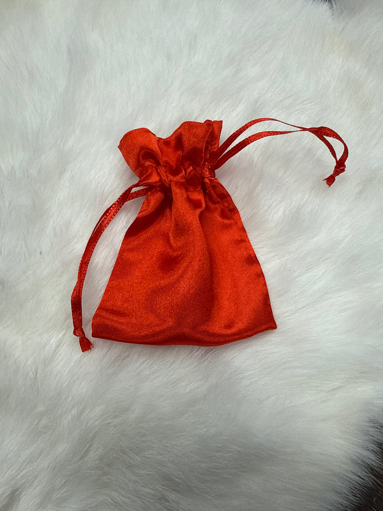 Satin Bag - Red