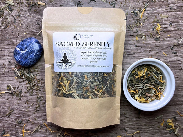 Sacred Serenity Green Herbal Tea