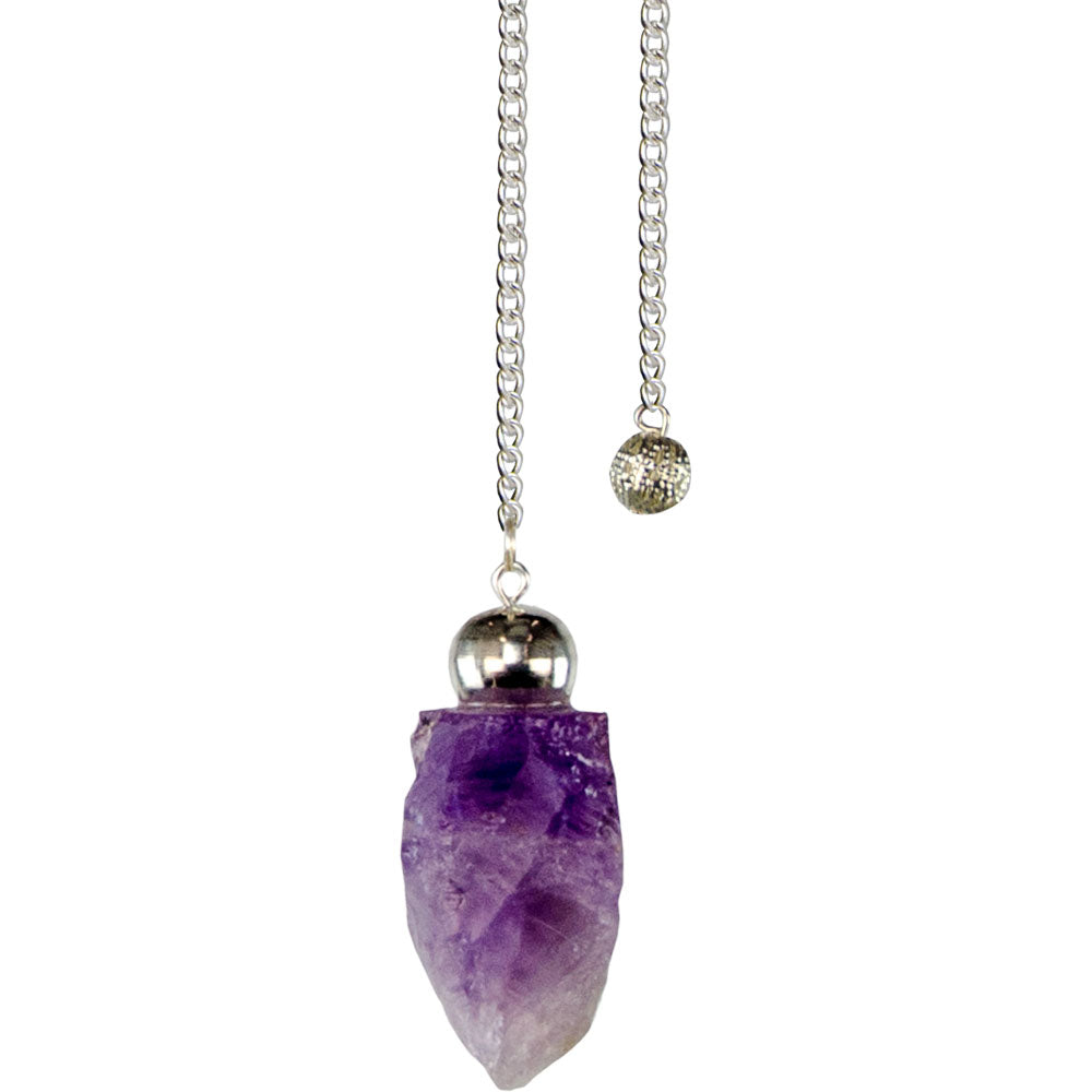 Rough Amethyst Pendulum