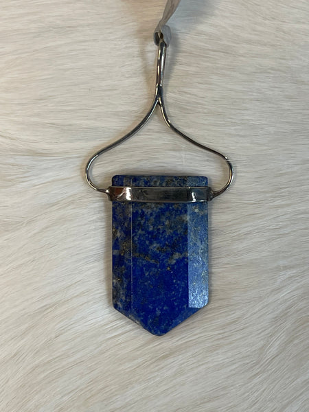 Sterling Silver and Lapis Lazuli Pendant