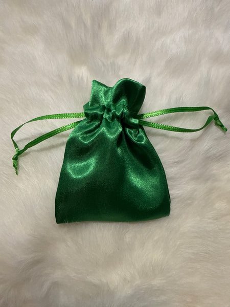 Satin Bag - Green