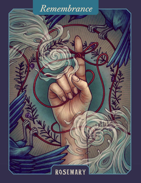 The Illustrated Herbiary Oracle Cards