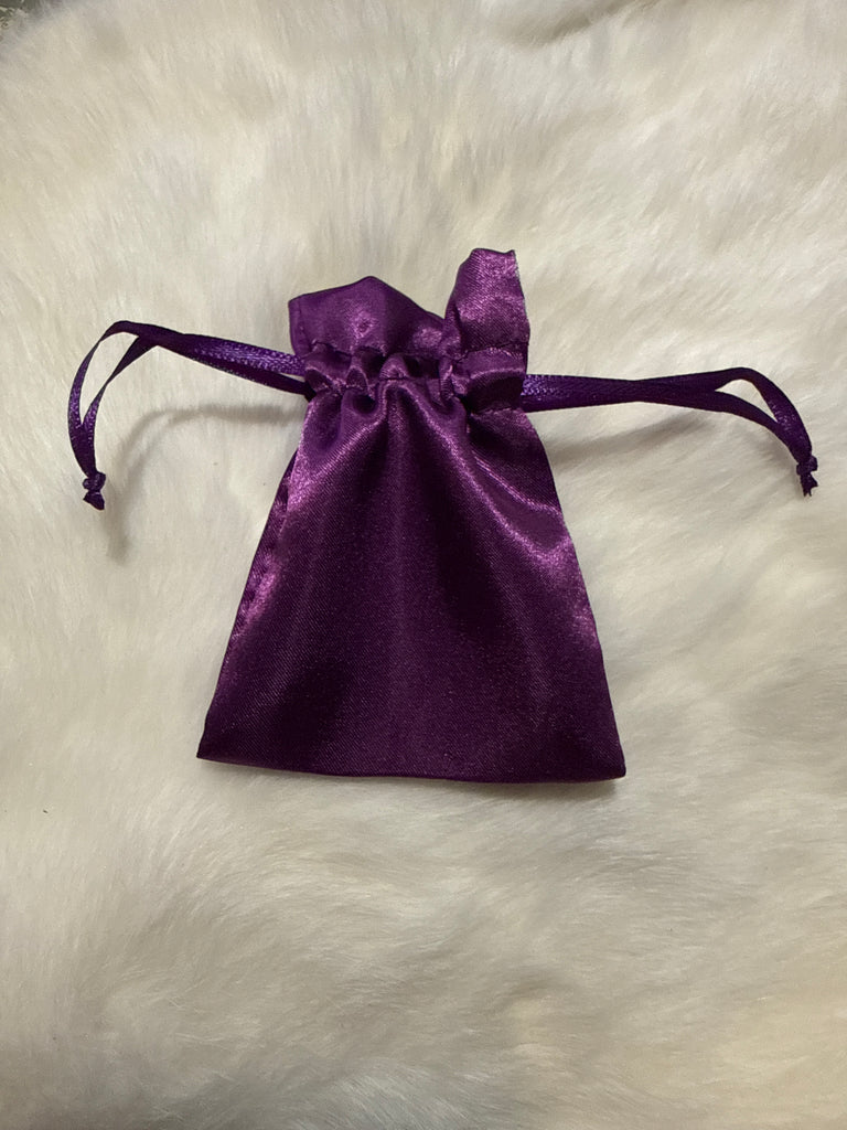 Satin Bag - Purple
