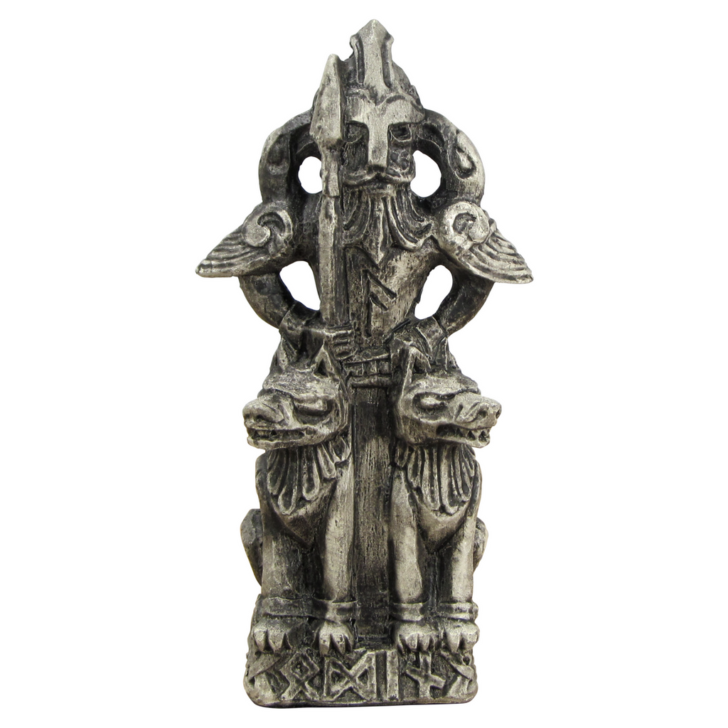 Odin Figurine - Stone Finish