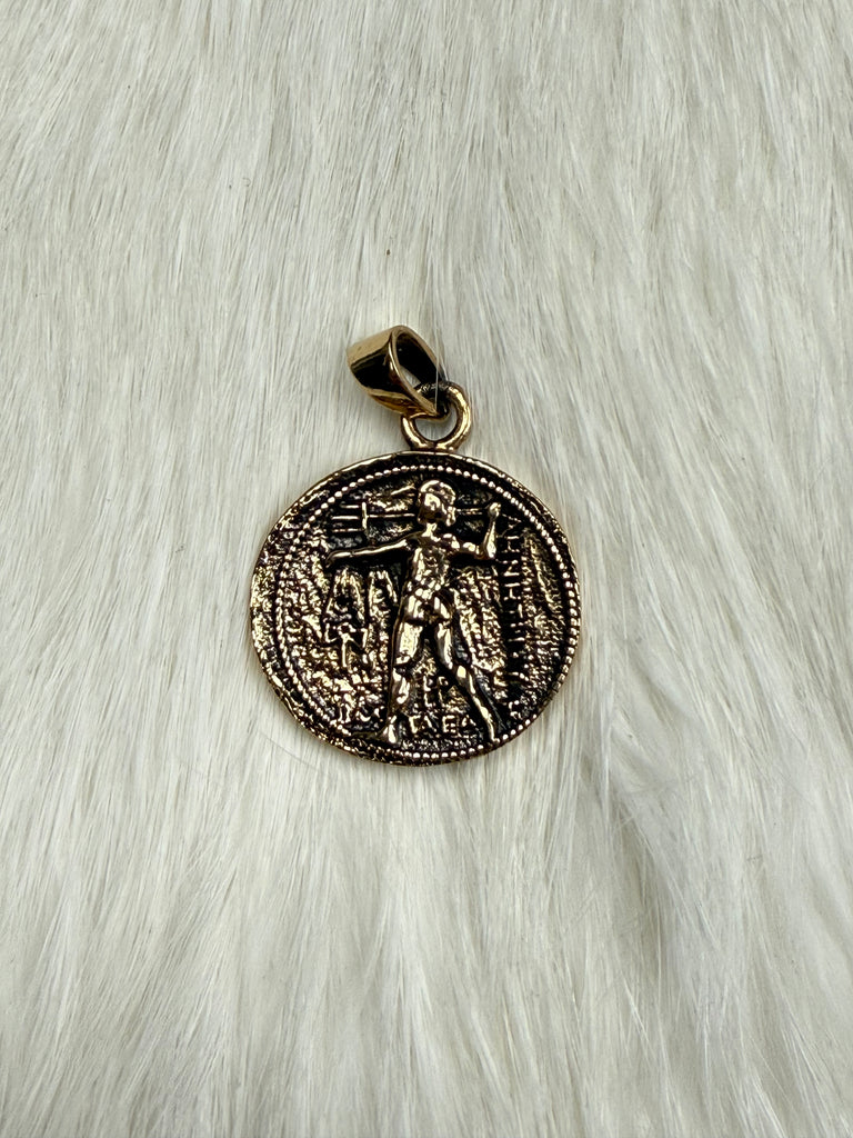Poseidon Pendant - Bronze