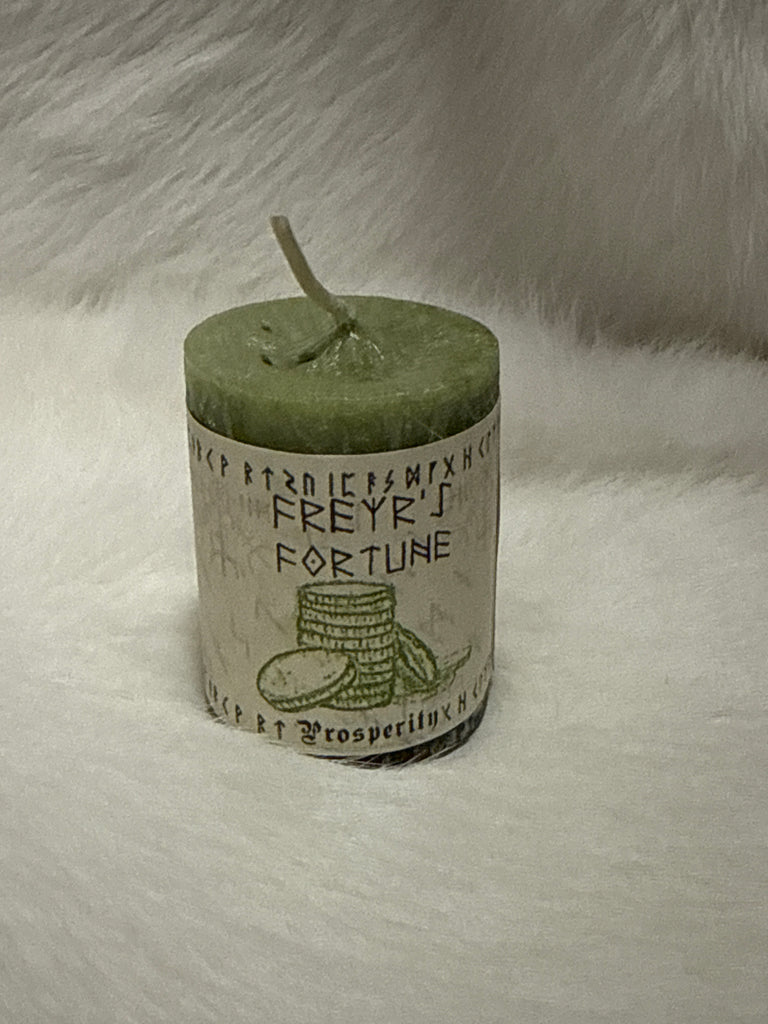 Freyr's Fortune Votive Candle