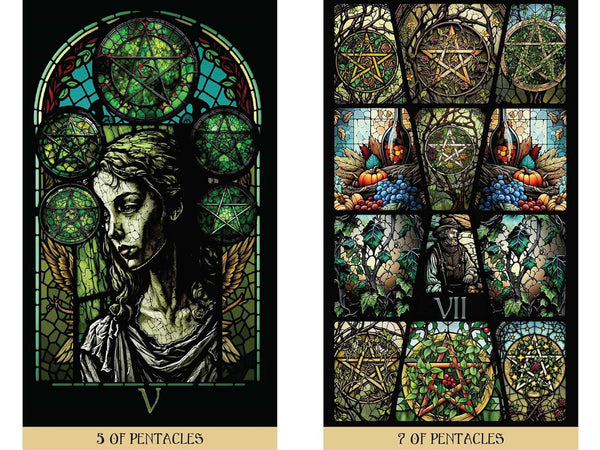 The Stained Glass Tarot: An Illuminated Journey through the Cards