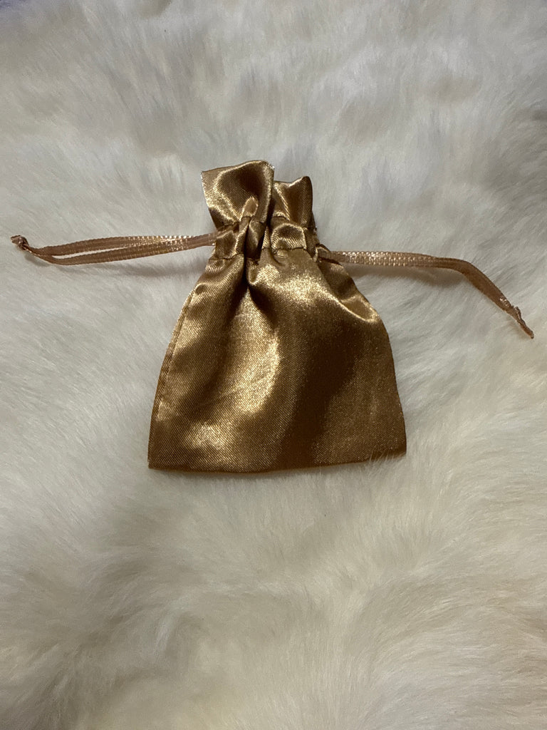 Satin Bag - Gold
