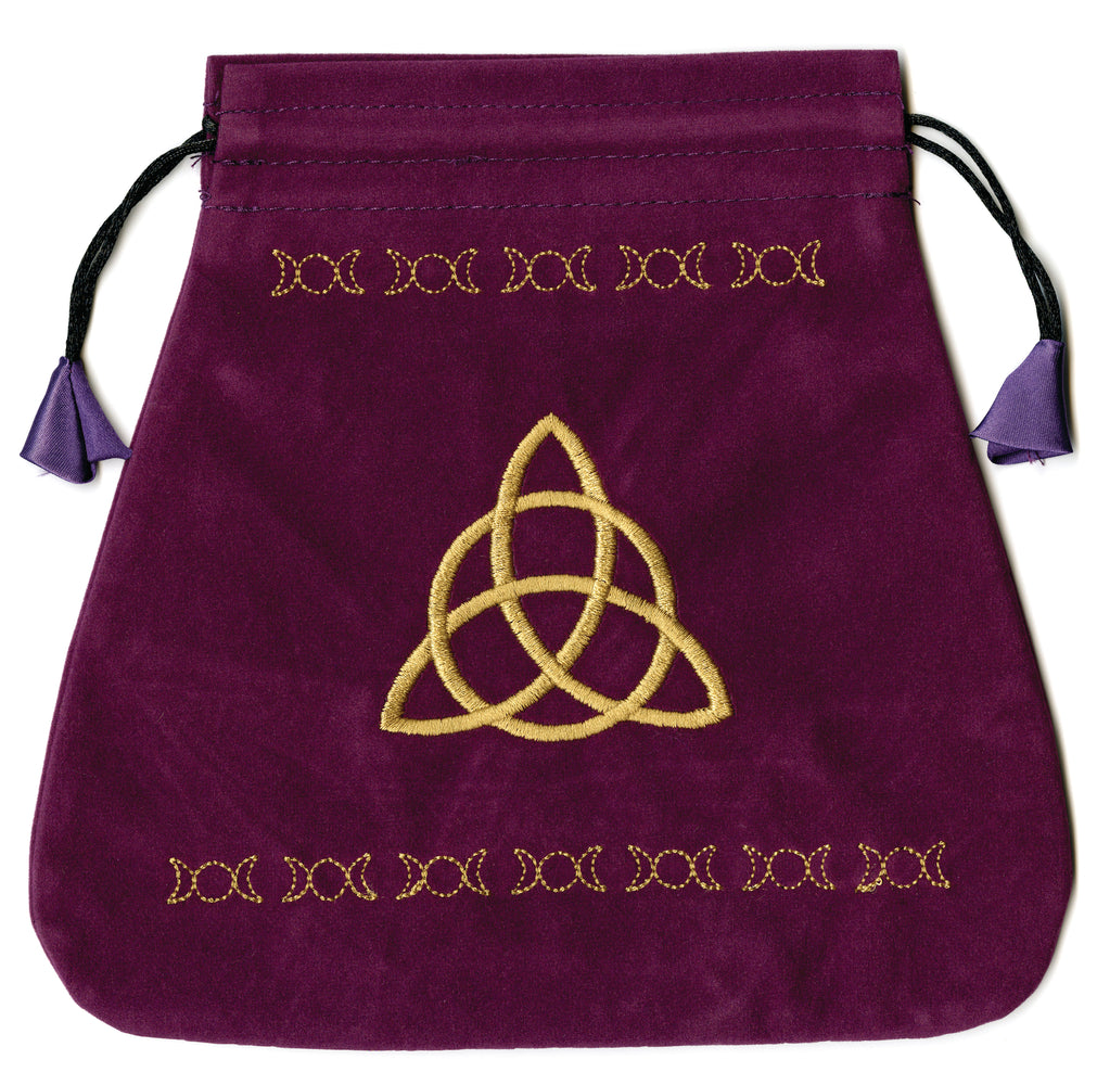 Triquetra Velvet Bag