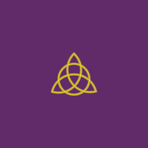 Triquetra Velvet Altar Cloth