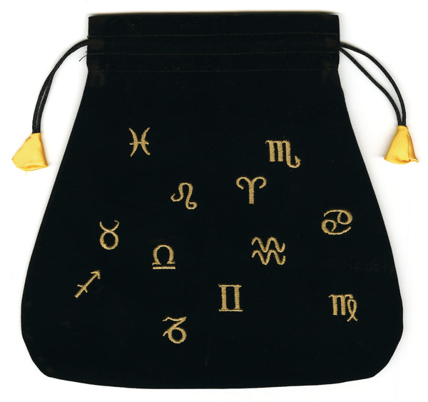 Astrological Velvet Tarot Bag