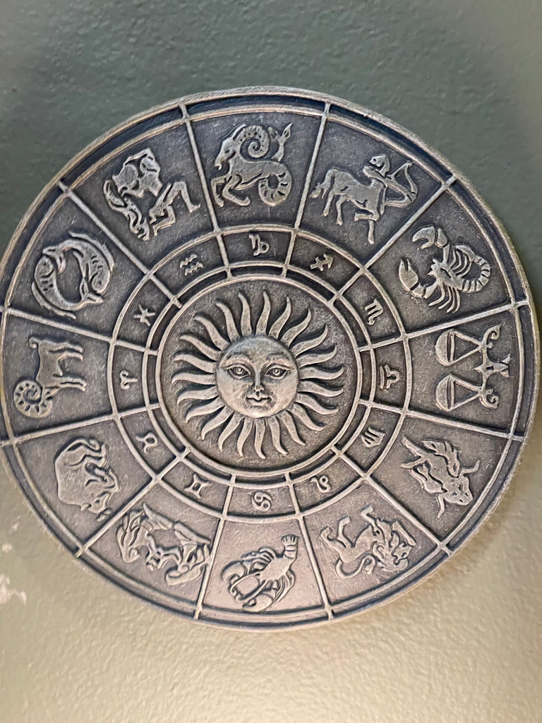 Wheel of the Year Zodiac Wall Plaque