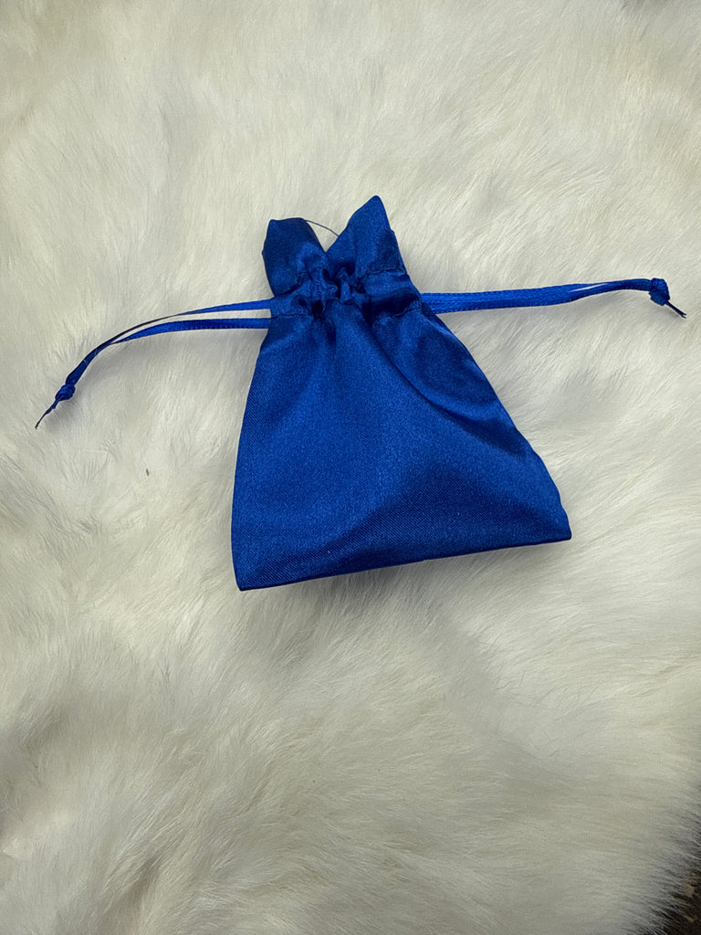 Satin Bag - Blue