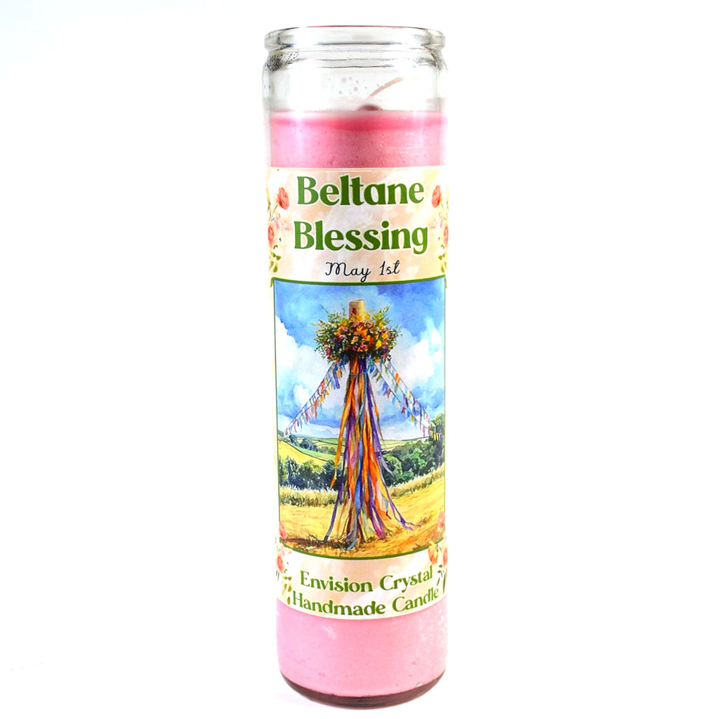 Beltane Blessing Jar Candle