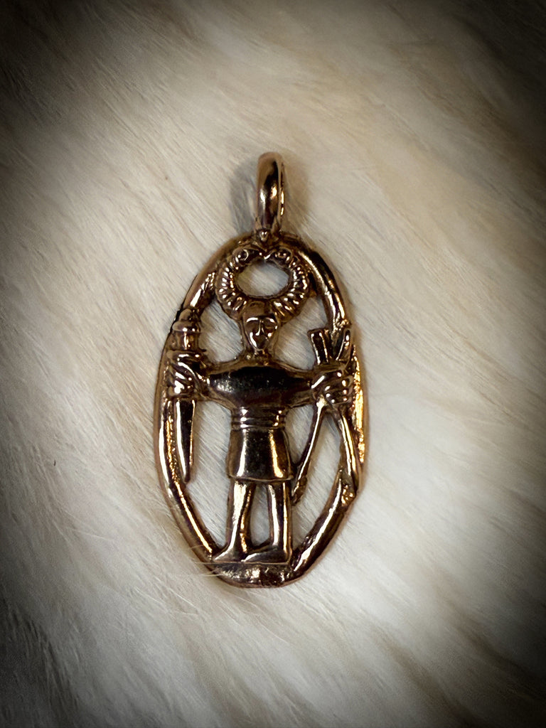 Bronze Odin Pendant