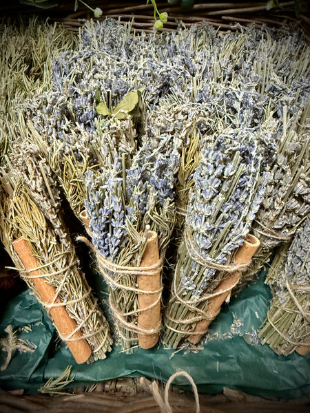 Lavender, Rosemary and Cinnamon Stick