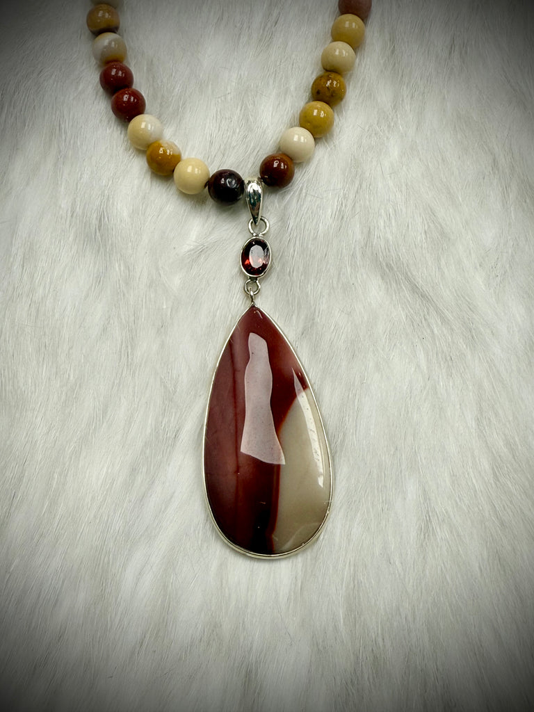 Custom Mookaite Pendant Necklace